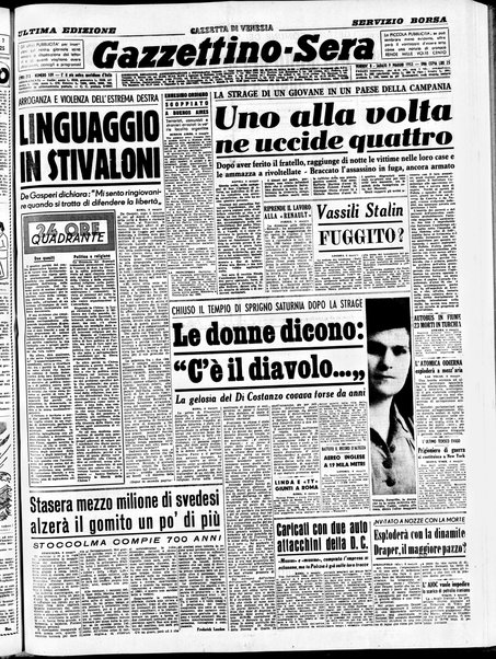 Gazzettino sera