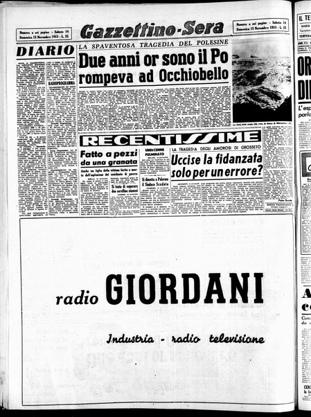 Gazzettino sera