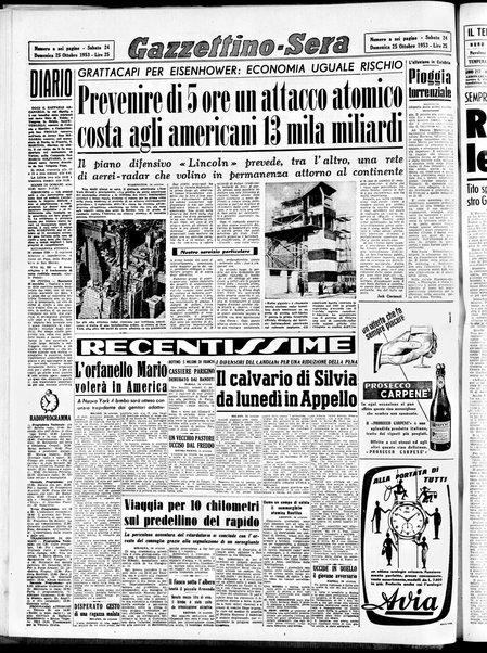 Gazzettino sera