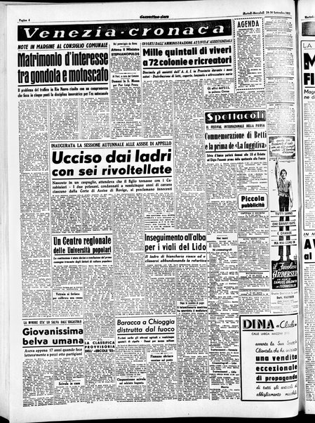 Gazzettino sera