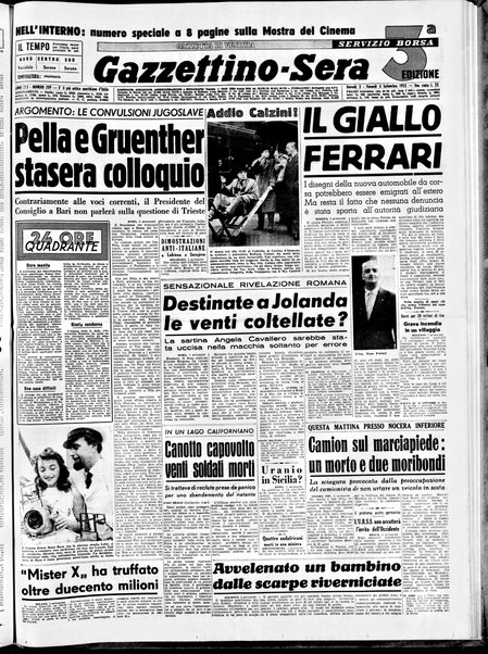 Gazzettino sera