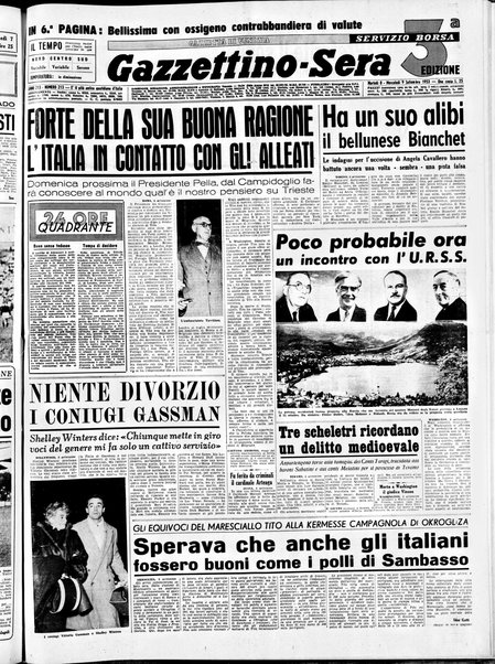 Gazzettino sera