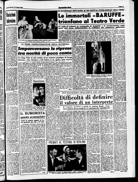 Gazzettino sera