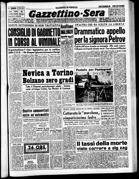 Gazzettino sera