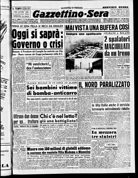 Gazzettino sera