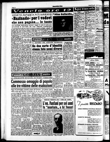 Gazzettino sera