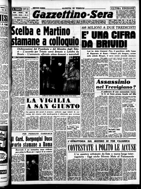 Gazzettino sera