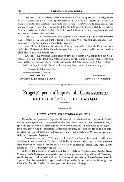 L'esplorazione commerciale giornale di viaggi e di geografia commerciale