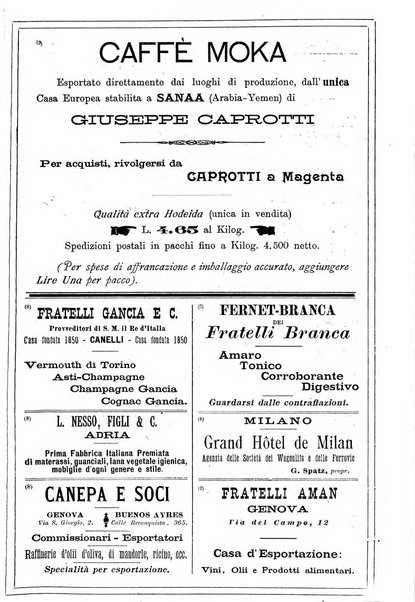 L'esplorazione commerciale giornale di viaggi e di geografia commerciale