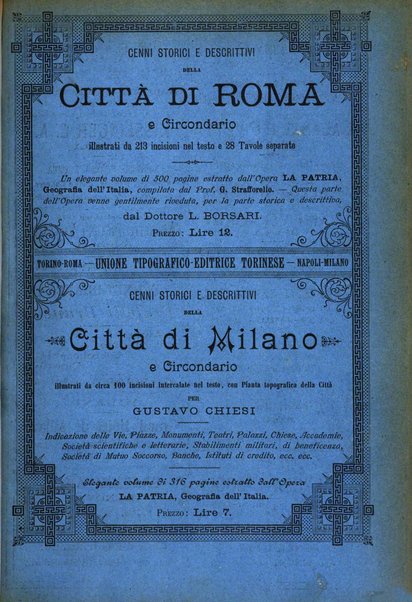 L'esplorazione commerciale giornale di viaggi e di geografia commerciale