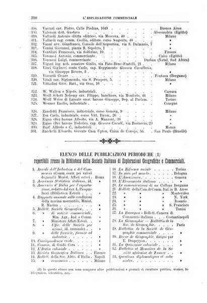 L'esplorazione commerciale giornale di viaggi e di geografia commerciale