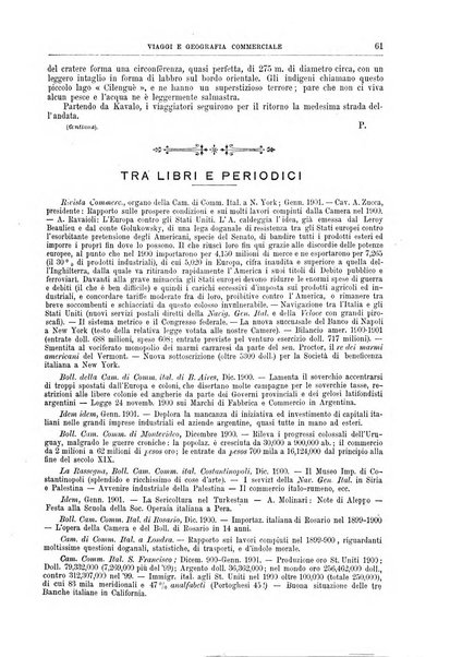 L'esplorazione commerciale giornale di viaggi e di geografia commerciale