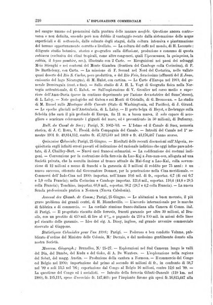 L'esplorazione commerciale giornale di viaggi e di geografia commerciale