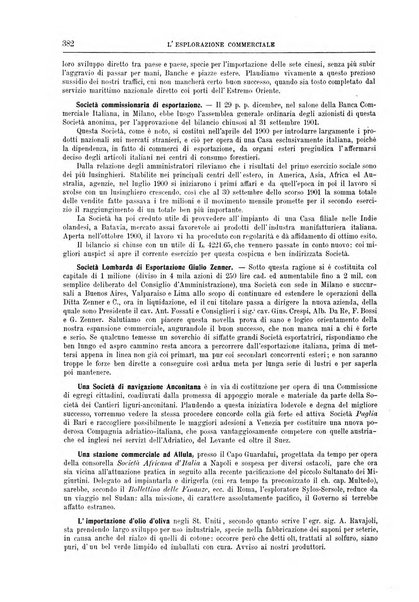 L'esplorazione commerciale giornale di viaggi e di geografia commerciale