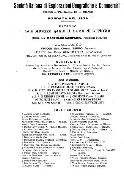 L'esplorazione commerciale giornale di viaggi e di geografia commerciale