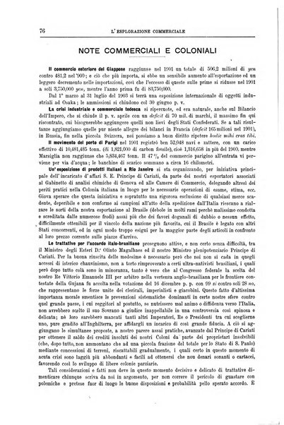 L'esplorazione commerciale giornale di viaggi e di geografia commerciale