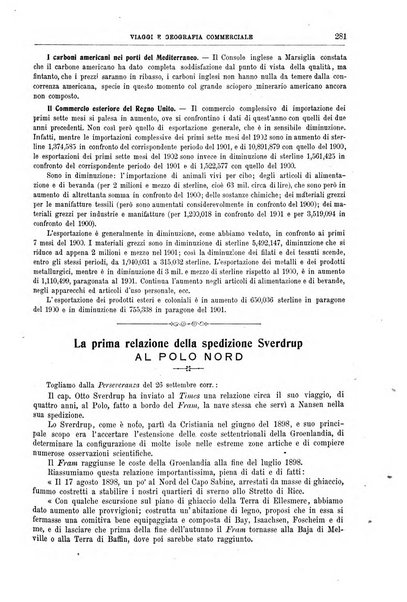 L'esplorazione commerciale giornale di viaggi e di geografia commerciale