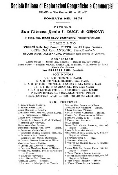 L'esplorazione commerciale giornale di viaggi e di geografia commerciale