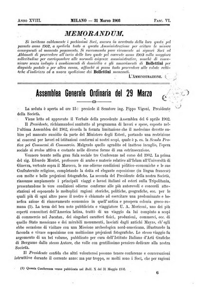 L'esplorazione commerciale giornale di viaggi e di geografia commerciale