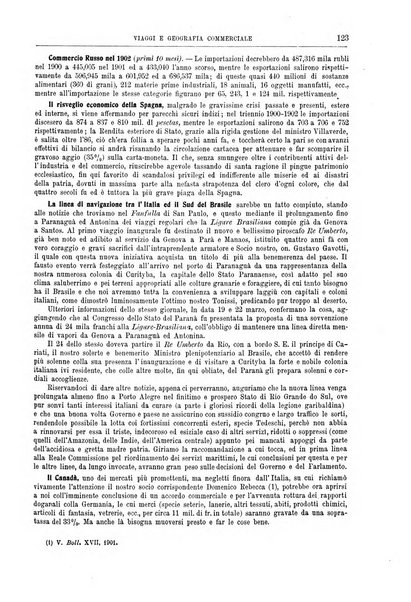 L'esplorazione commerciale giornale di viaggi e di geografia commerciale