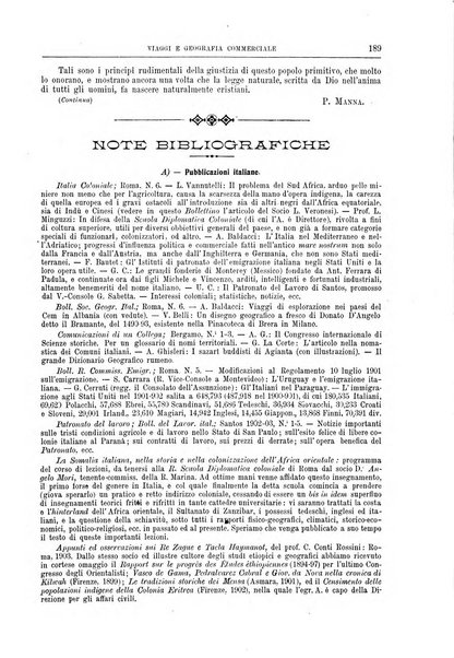 L'esplorazione commerciale giornale di viaggi e di geografia commerciale