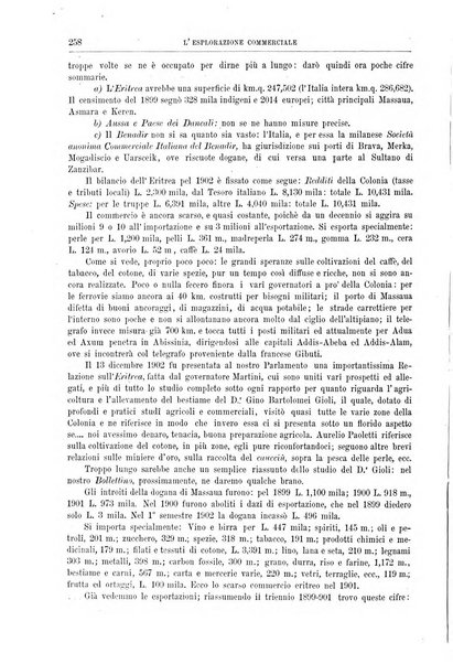 L'esplorazione commerciale giornale di viaggi e di geografia commerciale