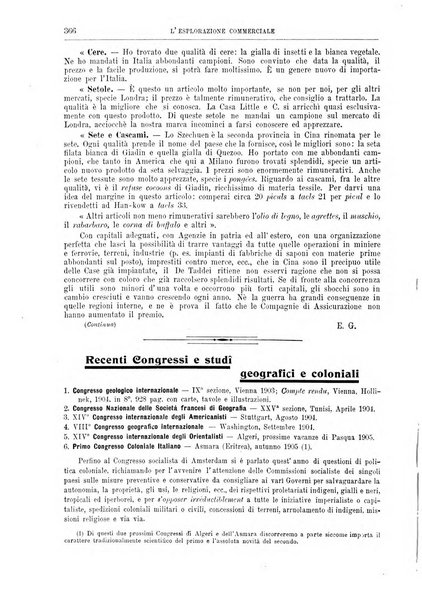 L'esplorazione commerciale giornale di viaggi e di geografia commerciale