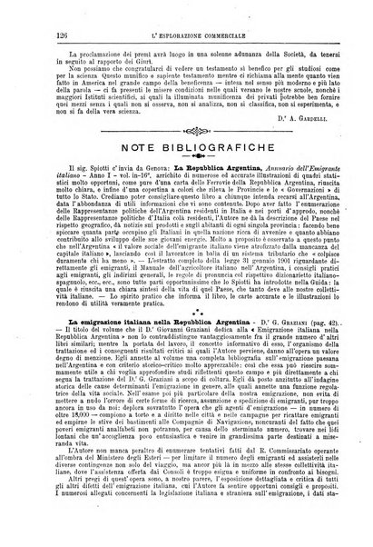 L'esplorazione commerciale giornale di viaggi e di geografia commerciale