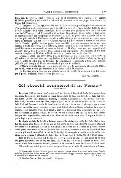 L'esplorazione commerciale giornale di viaggi e di geografia commerciale