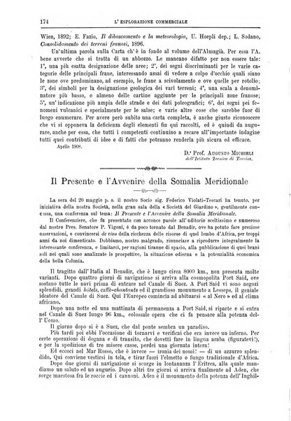 L'esplorazione commerciale giornale di viaggi e di geografia commerciale