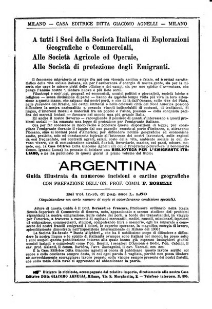 L'esplorazione commerciale giornale di viaggi e di geografia commerciale