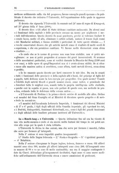 L'esplorazione commerciale giornale di viaggi e di geografia commerciale