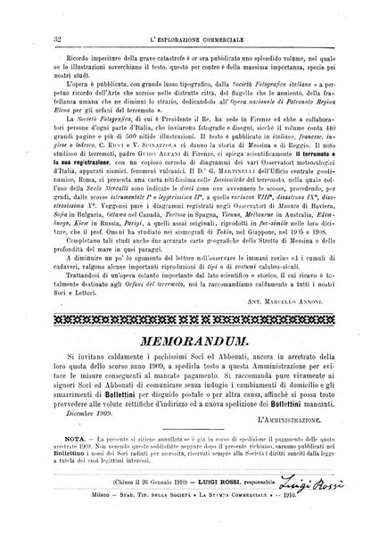 L'esplorazione commerciale giornale di viaggi e di geografia commerciale