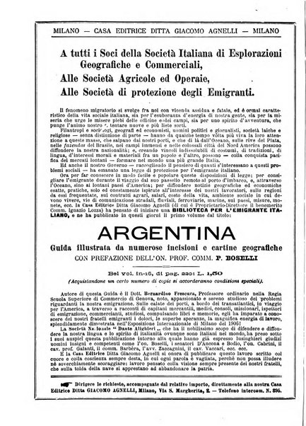 L'esplorazione commerciale giornale di viaggi e di geografia commerciale