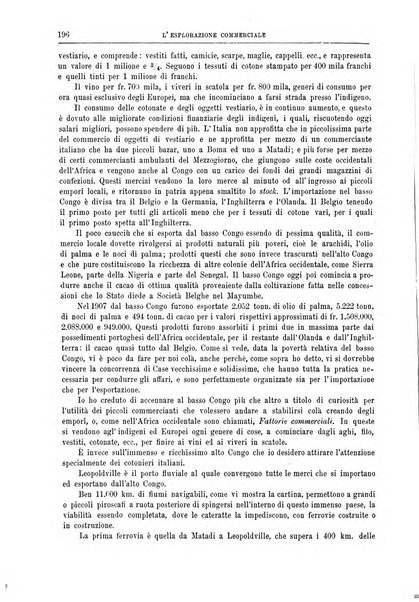 L'esplorazione commerciale giornale di viaggi e di geografia commerciale