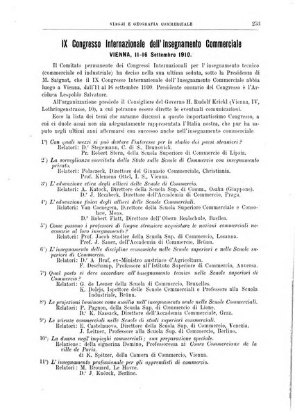 L'esplorazione commerciale giornale di viaggi e di geografia commerciale