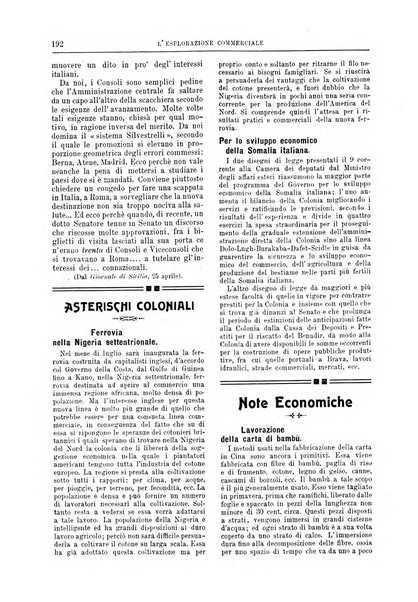 L'esplorazione commerciale giornale di viaggi e di geografia commerciale