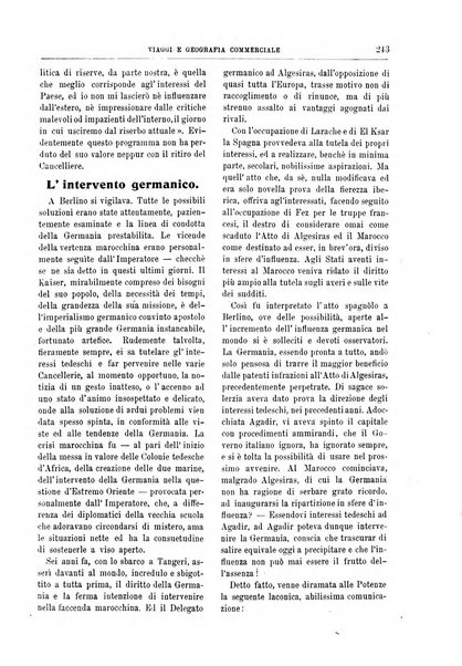 L'esplorazione commerciale giornale di viaggi e di geografia commerciale