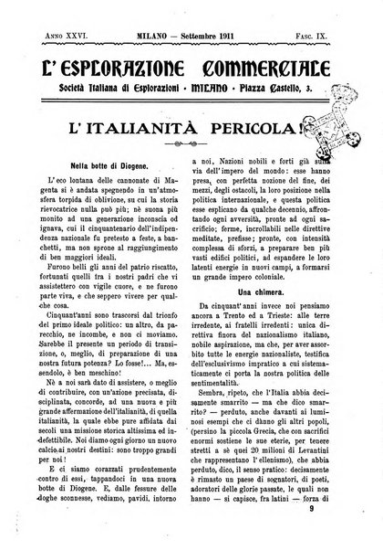 L'esplorazione commerciale giornale di viaggi e di geografia commerciale