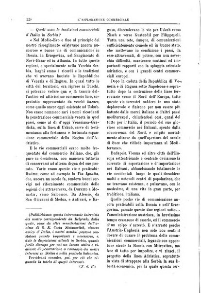 L'esplorazione commerciale giornale di viaggi e di geografia commerciale