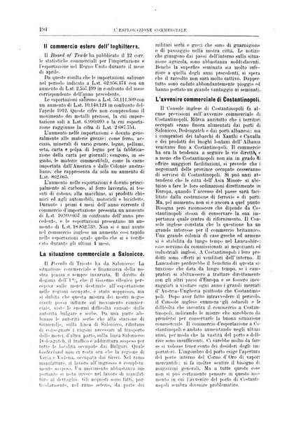 L'esplorazione commerciale giornale di viaggi e di geografia commerciale