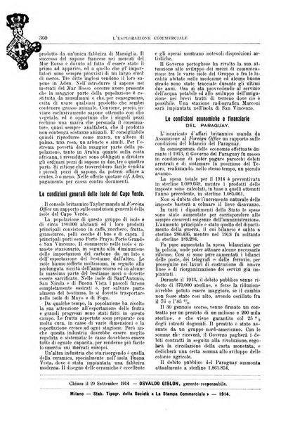 L'esplorazione commerciale giornale di viaggi e di geografia commerciale