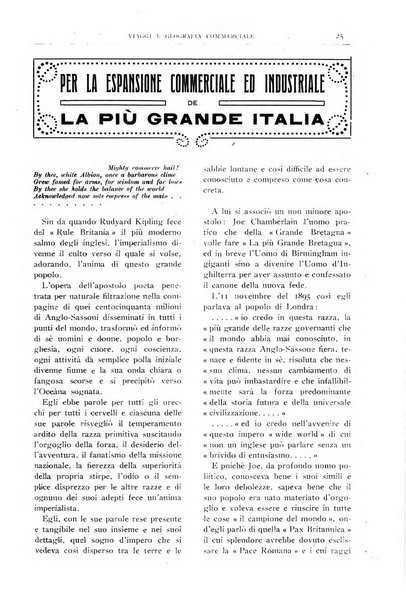 L'esplorazione commerciale giornale di viaggi e di geografia commerciale