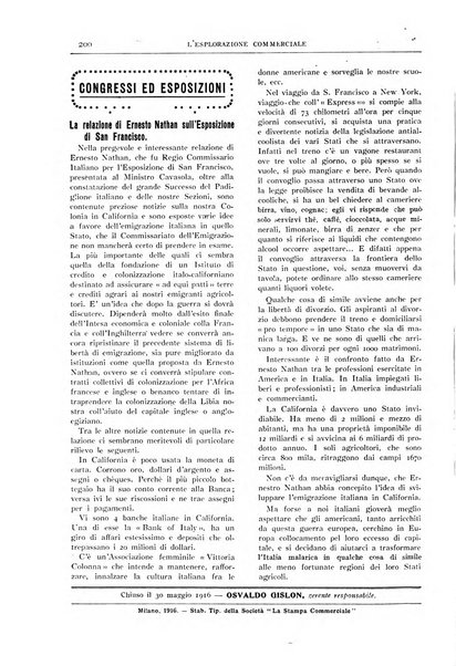 L'esplorazione commerciale giornale di viaggi e di geografia commerciale