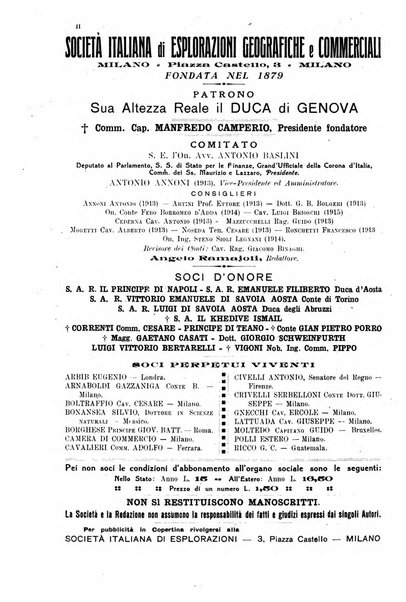 L'esplorazione commerciale giornale di viaggi e di geografia commerciale