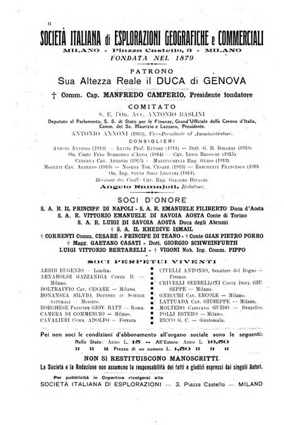 L'esplorazione commerciale giornale di viaggi e di geografia commerciale