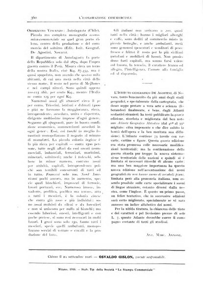 L'esplorazione commerciale giornale di viaggi e di geografia commerciale