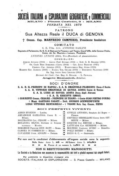 L'esplorazione commerciale giornale di viaggi e di geografia commerciale