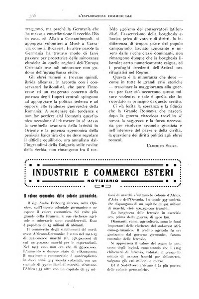 L'esplorazione commerciale giornale di viaggi e di geografia commerciale