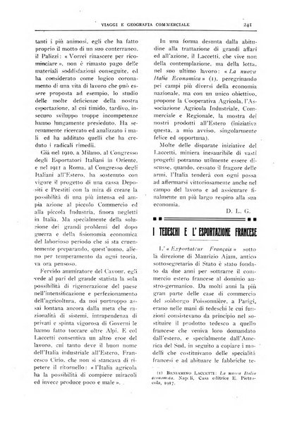 L'esplorazione commerciale giornale di viaggi e di geografia commerciale